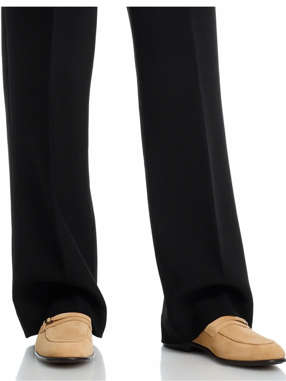 NIB FERRAGAMO Men's Desio Suede Loafers